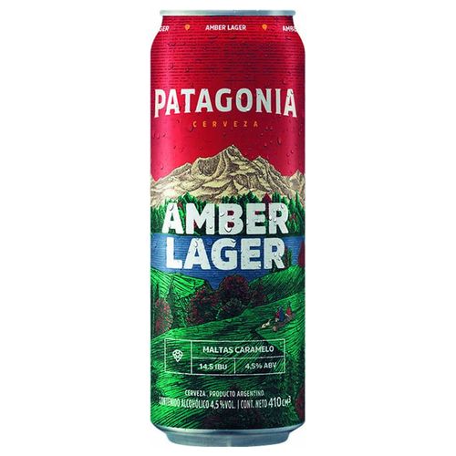 Cerveza PATAGONIA Amber 410 ml