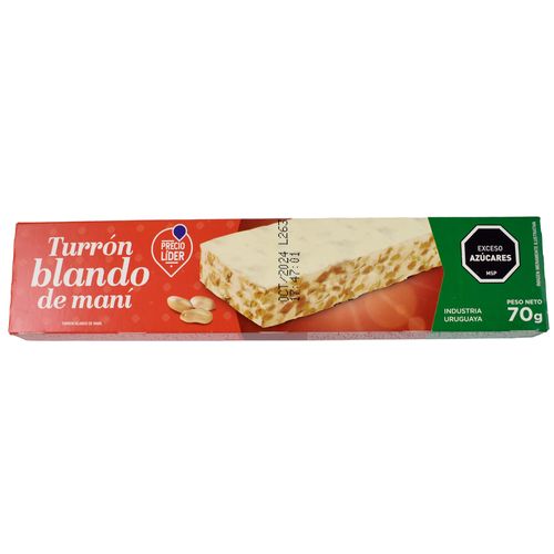 Turrón PRECIO LÍDER blando 70 g
