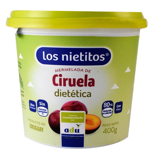 Mermelada ciruela 0% LOS NIETITOS 400 g