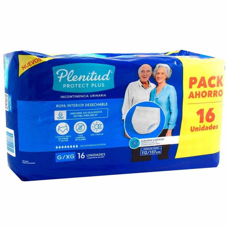 Pañal-PLENITUD-Protect-Plus-G-XG
