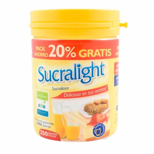 SUCRALIGHT polvo pote 250 g (20% regalo)