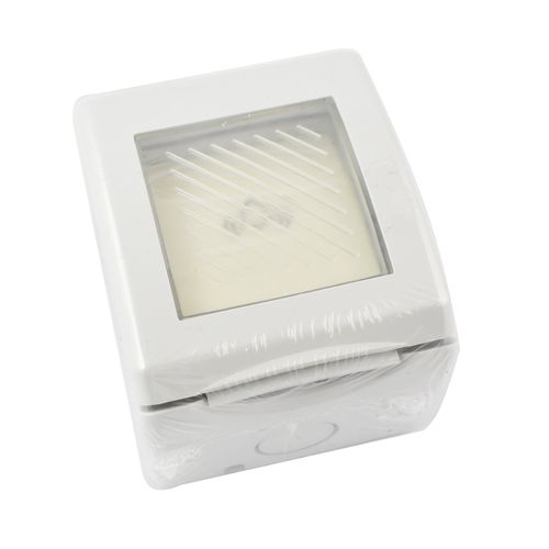 Caja ip54 con pulsador de timbre mig