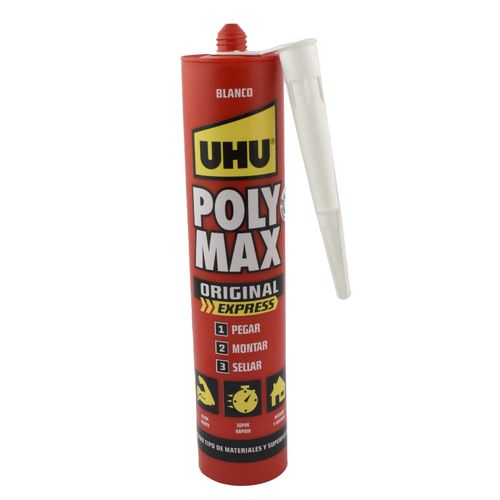Adhesivo UHU polimax original blanco 425 g