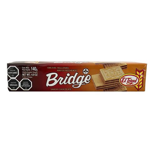 Obleas chocolate bridge EL TRIGAL