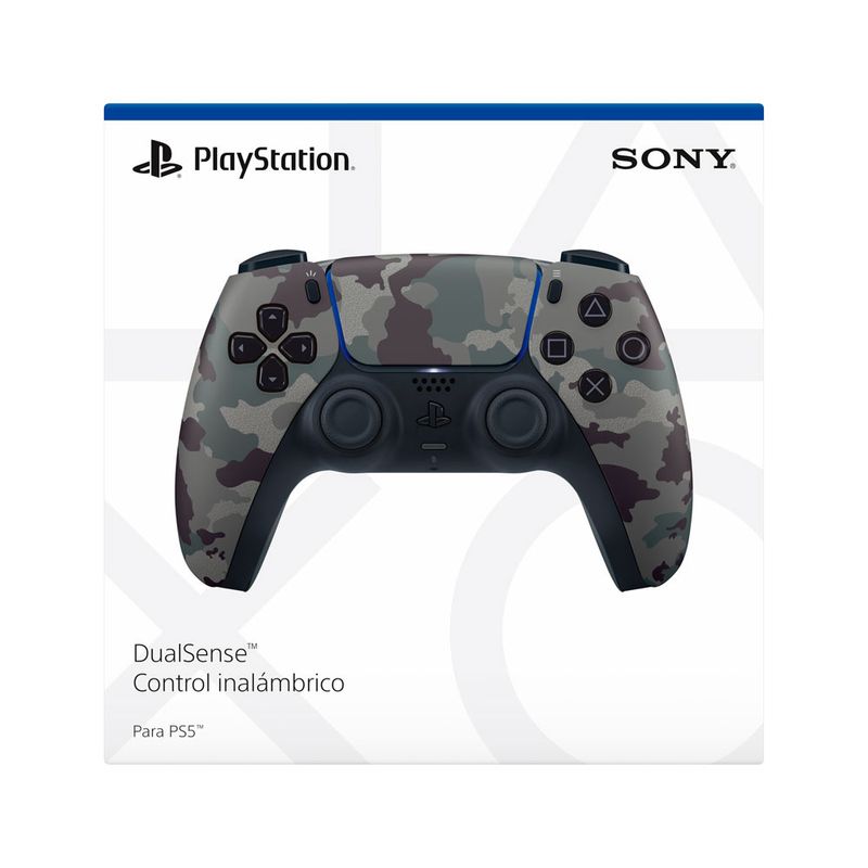 Joystick-SONY-PS5-dualsense-camo-gris