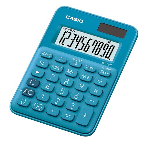 Calculadora CASIO Mod. MS-7UCBU azul