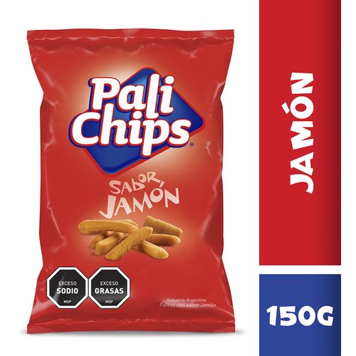 PALI CHIPS jamón 150 g