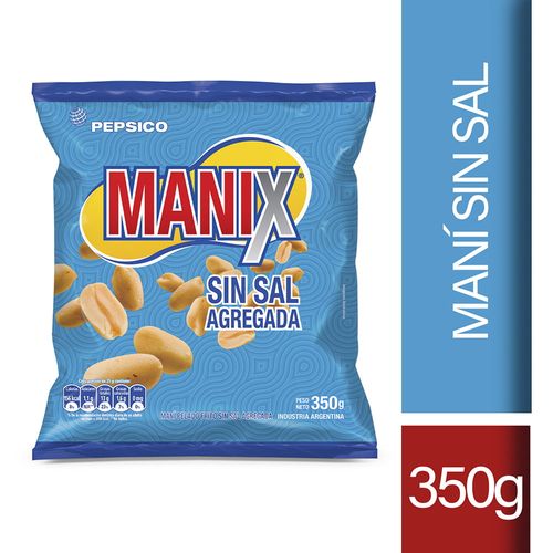 Mani sin sal MANIX 350 g