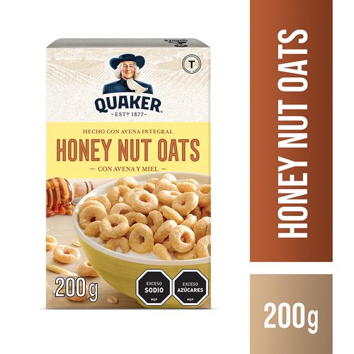 Cereal HONEY Nut Oats Quaker 200 g