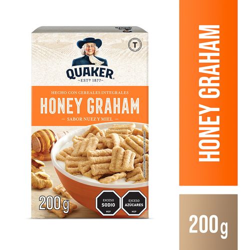 Cereal HONEY Graham Quaker 200 g