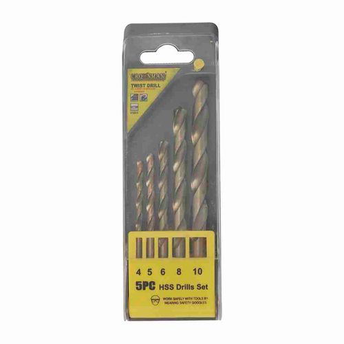 Kit 5 mechas CROWNMAN hss (4-5-6-8-10 mm)