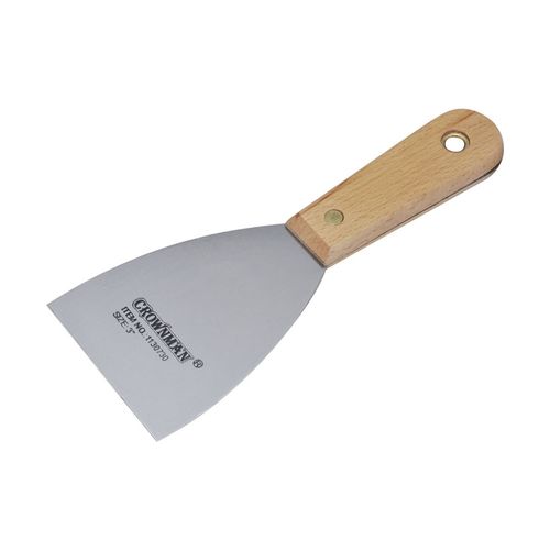 Espátula Profesional CROWNMAN con mango de madera 5