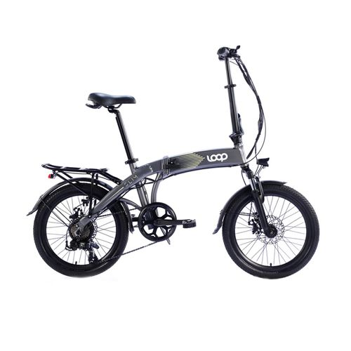 Bicicleta eléctrica LOOP slim 36V 350W gris