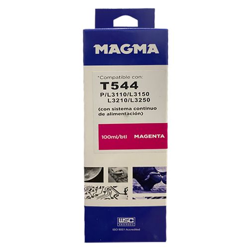 Botella MAGMA para Epson 100 ml Mod.Ep544 magenta