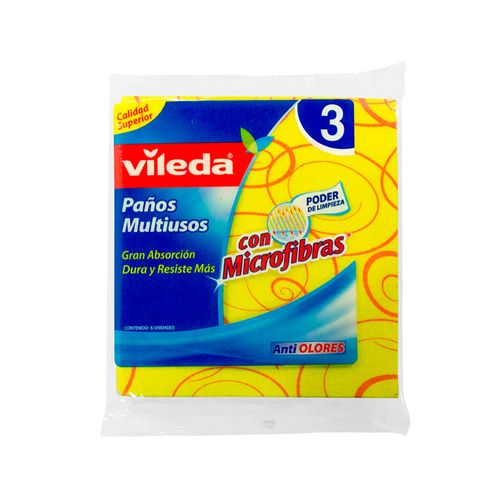 Paño multiuso VILEDA x3