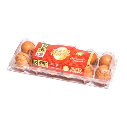 Super huevo JUMBO 12 un.