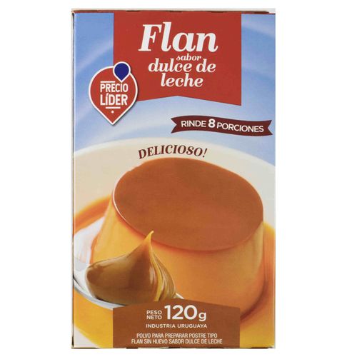 Flan PRECIO LÍDER dulce leche 8 porciones