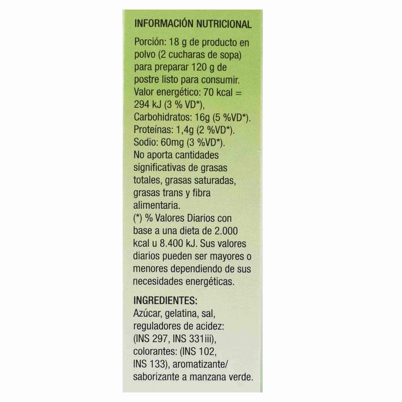 Gelatina-PRECIO-LIDER-manzana-verde-8-porciones
