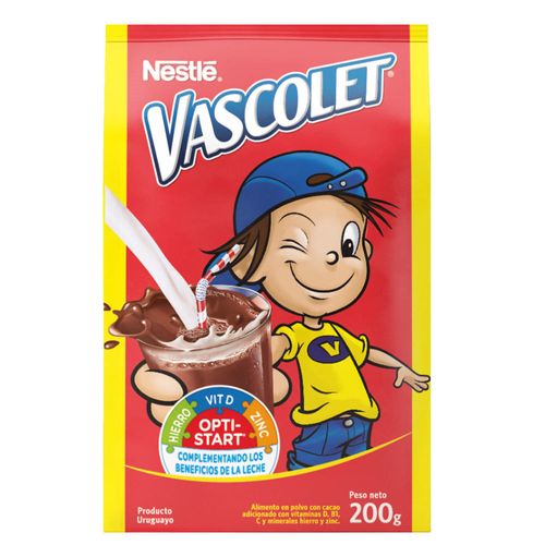 Alimento achocolatado VASCOLET 200 g