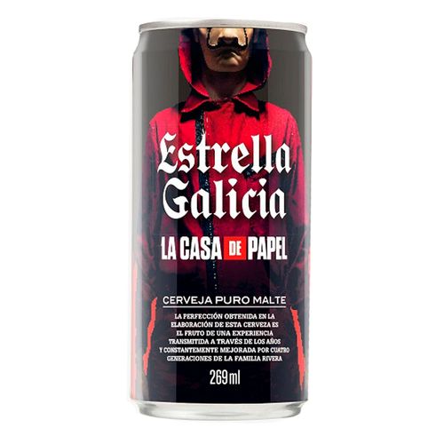 Cerveza ESTRELLA GALICIA Casa de Papel 269 ml
