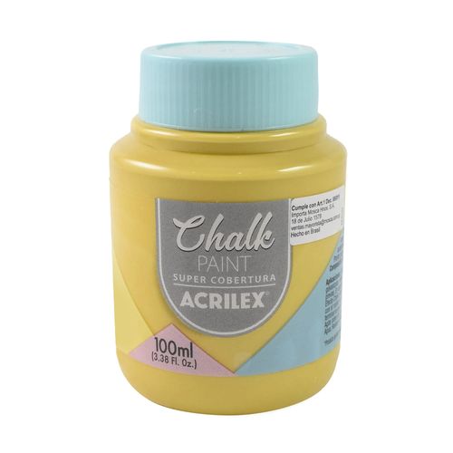 Pintura ACRILEX chalk 100 ml azafrán
