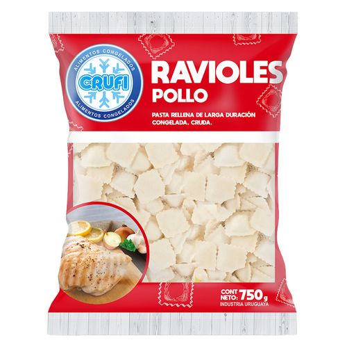 Ravioles de pollo CRUFI 750 g