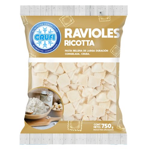 Ravioles de ricota CRUFI 750 g