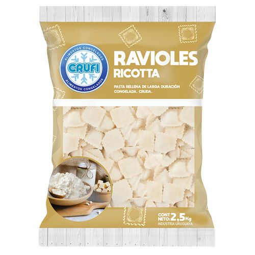 Ravioles de ricota CRUFI 2,5 kg