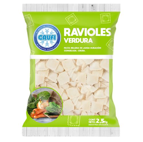 Ravioles de verdura CRUFI 2,5 kg