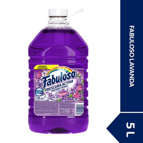 Limpiador FABULOSO antibacterial lavanda 5 L