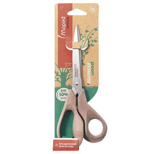 Tijera MAPED Advanced wood 21 cm