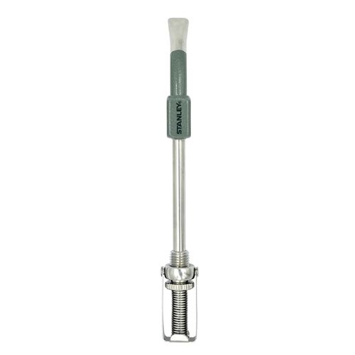 Bombilla STANLEY con control flujo verde acero inoxidable