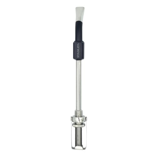 Bombilla STANLEY con control flujo negra acero inoxidable