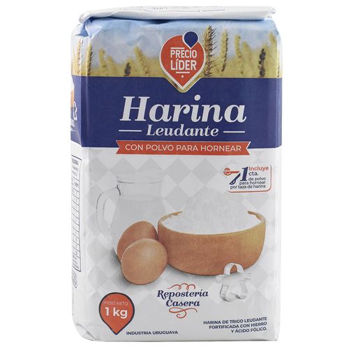 Harina leudante PRECIO LÍDER 1 kg