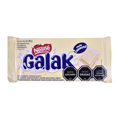 Chocolate blanco NESTLÉ Galak 80 g