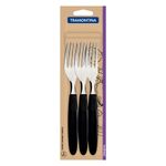 Set-x3-tenedores-acero-inoxidable-mango-negro-TRAMONTINA