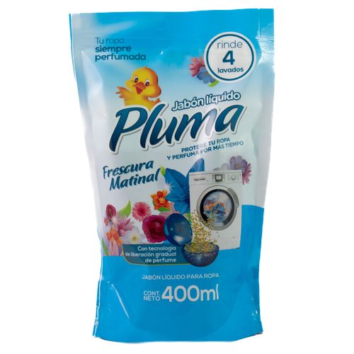 Detergente líquido PLUMA 400 ml