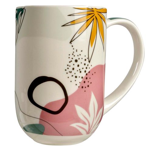 Jarro cerámica decorado 550 ml