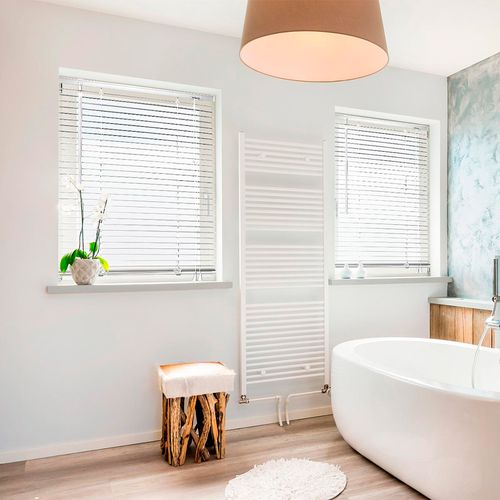 Persiana Veneciana de PVC 90x180 cm blanco