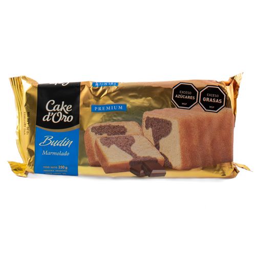 Budín CAKE D´ORO marmolado 250 g