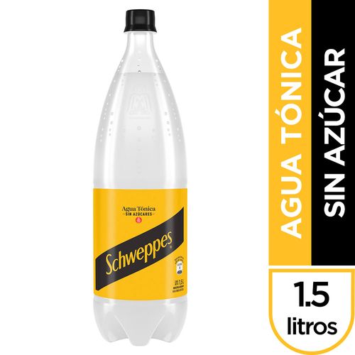 Refresco SCHWEPPES tónica sin azucar 1,5 L