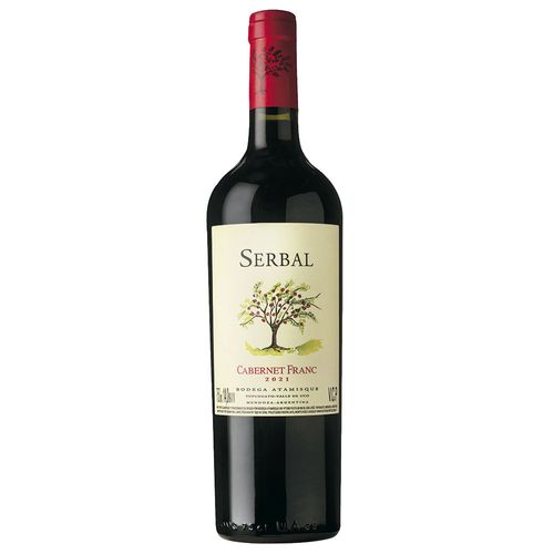 Vino Tinto Cabernet Franc SERBAL 750 ml