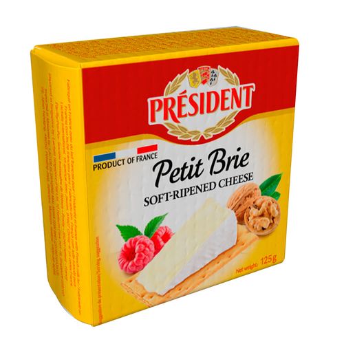 Queso petit brie PRÉSIDENT 125 g