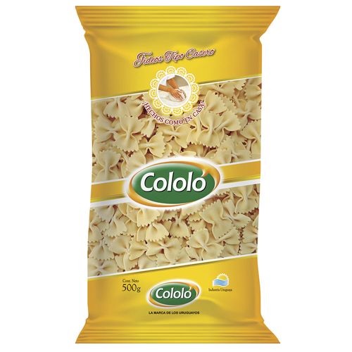 Fideos COLOLÓ Corbatas Tipo Casero 500 g