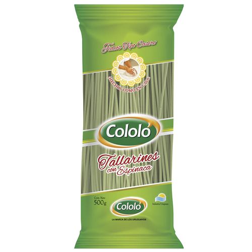 Fideos Tallarín COLOLÓ Espinaca Tipo Casero 500 g