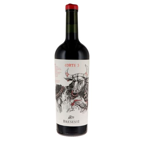 Vino Tinto Blend Corte 3 Familia BRESESTI 750 ml