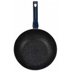 Wok-28-cm-antiadherente-granito-navy