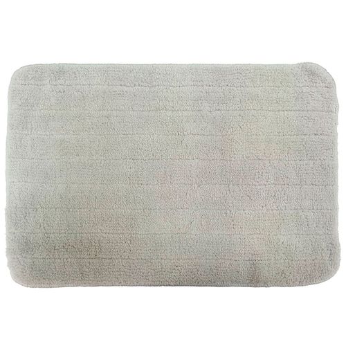 Alfombra para baño 40x60 cm Rayas Gris Home