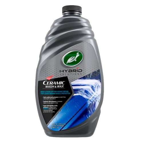 Shampoo TURTLE Wax para coches con tratamiento Cera