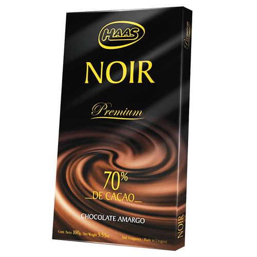 Chocolate HAAS Noir Premium 100 g